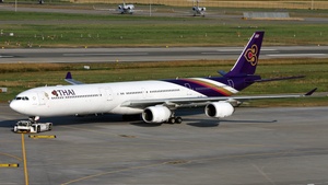 Photo of HS-TNC - Airbus A340-642 operated by Thai Airways International