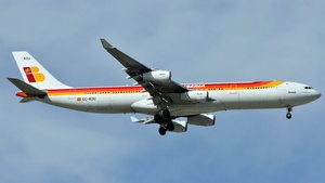 Photo of EC-KOU - Airbus A340-313 operated by Iberia