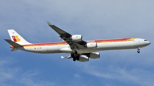 Photo of EC-IQR - Airbus A340-642 operated by Iberia