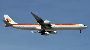 Photo of EC-JFX - Airbus A340-642 operated by Iberia