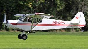 Photo of HB-ORH - Piper PA-18-180M Super Cub operated by Société d'Aviation de la Gruyère