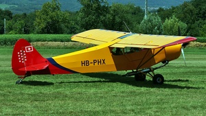Photo of HB-PHX - Piper PA-18-180M Super Cub operated by Groupe de Vol Montagne et Glacier