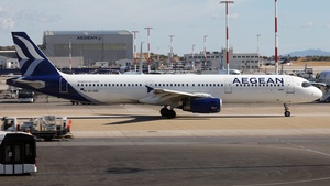 Photo of SX-DNG - Airbus A321-231 operated by Aegean Airlines
