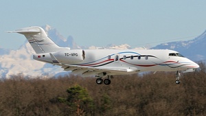 Photo of TC-VPG - Bombardier Challenger 300 operated by Swan Aviation
