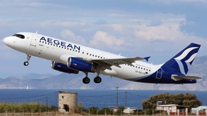 Photo of SX-DVJ - Airbus A320-232 operated by Aegean Airlines