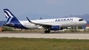 Photo of SX-DNE - Airbus A320-232 operated by Aegean Airlines