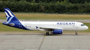 Photo of SX-DGI - Airbus A320-232 operated by Aegean Airlines