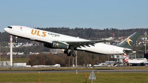 Photo of TC-GOL - Airbus A330-343(P2F) operated by ULS Airlines Cargo