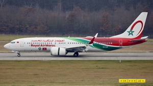 Photo of CN-RHF - Boeing 737 MAX 8 operated by Royal Air Maroc