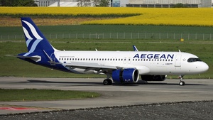 Photo of SX-NES - Airbus A320-271N operated by Aegean Airlines
