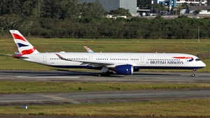 Photo of G-XWBR - Airbus A350-1041 operated by British Airways