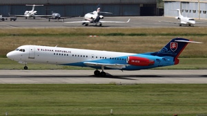Photo of OM-BYB - Fokker 100 operated by Government of Slovakia