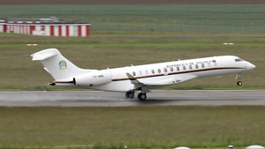 Photo of T7-ANG - Bombardier Global 7500 operated by Government of Angola (opb Global Jet Aruba)