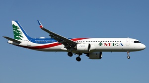 Photo of T7-ME2 - Airbus A321-271NX operated by MEA Middle East Airlines