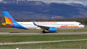 Photo of G-SUNE - Airbus A321-251NX operated by Jet2