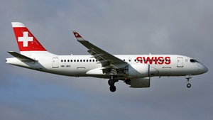 Photo of HB-JBC - Airbus A220-100 operated by Swiss International Air Lines