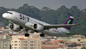 Photo of CC-AZC - Airbus A320-251N operated by Sky Airline