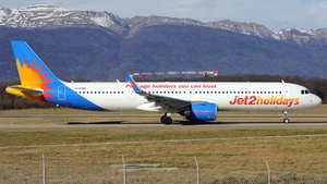 Photo of G-SUNH - Airbus A321-251NX operated by Jet2