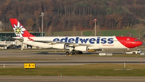 Photo of HB-JMG - Airbus A340-313 operated by Edelweiss Air