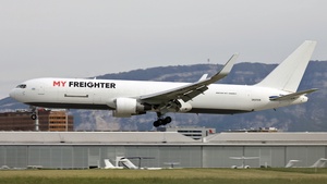 Photo of UK67018 - Boeing 767-333(ER)(BCF) operated by My Freighter