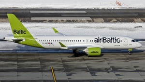Photo of YL-ABE - Airbus A220-300 operated by airBaltic
