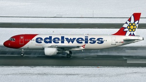 Photo of HB-JJN - Airbus A320-214 operated by Edelweiss Air