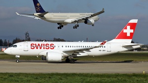 Photo of HB-JBH - Airbus A220-100 operated by Swiss International Air Lines