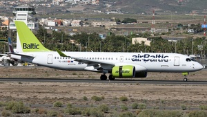 Photo of YL-AAO - Airbus A220-300 operated by airBaltic