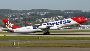 Photo of HB-JME - Airbus A340-313 operated by Edelweiss Air