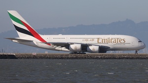 Photo of A6-EUE - Airbus A380-861 operated by Emirates