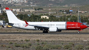 Photo of SE-RTM - Boeing 737 MAX 8 operated by Norwegian Air Sweden