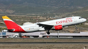 Photo of EC-JFG - Airbus A320-214 operated by Iberia Express