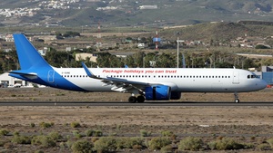 Photo of G-SUNE - Airbus A321-251NX operated by Jet2