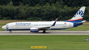 Photo of TC-SPV - Boeing 737-8JP operated by SunExpress
