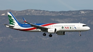Photo of T7-ME8 - Airbus A321-271NX operated by MEA Middle East Airlines
