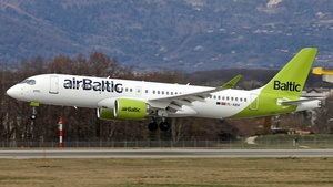 Photo of YL-ABA - Airbus A220-300 operated by airBaltic