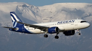 Photo of SX-NEB - Airbus A320-271N operated by Aegean Airlines