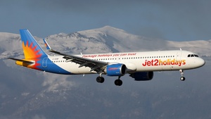 Photo of G-SUNF - Airbus A321-251NX operated by Jet2