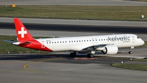 Photo of HB-AZL - Embraer ERJ-195-E2 operated by Helvetic Airways