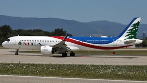 Photo of T7-ME1 - Airbus A321-271NX operated by MEA Middle East Airlines