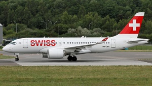 Photo of HB-JBC - Airbus A220-100 operated by Swiss International Air Lines