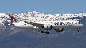 Photo of A7-ALZ - Airbus A350-941 operated by Qatar Airways