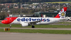 Photo of HB-JJL - Airbus A320-214 operated by Edelweiss Air
