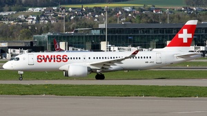 Photo of HB-JCC - Airbus A220-300 operated by Swiss International Air Lines