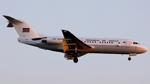 Photo of KAF308 - Fokker 70 operated by Government of Kenya
