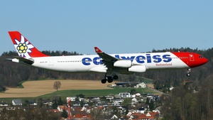 Photo of HB-JMF - Airbus A340-313 operated by Edelweiss Air