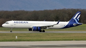 Photo of SX-NAL - Airbus A321-271NX operated by Aegean Airlines