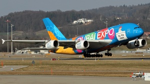 Photo of A6-EOT - Airbus A380-861 operated by Emirates