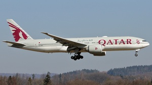 Photo of A7-BBC - Boeing 777-2DZ(LR) operated by Qatar Airways