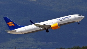 Photo of TF-ICY - Boeing 737 MAX 8 operated by Icelandair